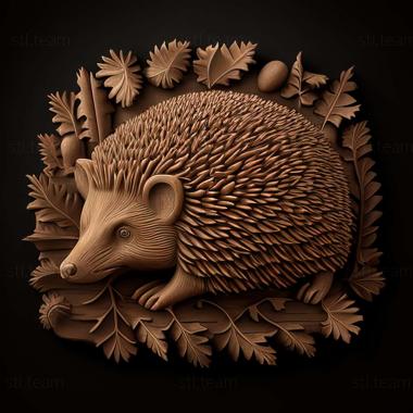 3D model hedgehog (STL)